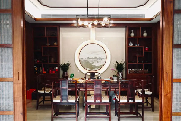 木皇戈顿中式餐厅装修工程案例